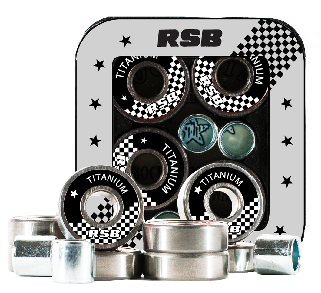 8 Pack Titanium Bearings